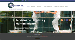 Desktop Screenshot of limpranor.com